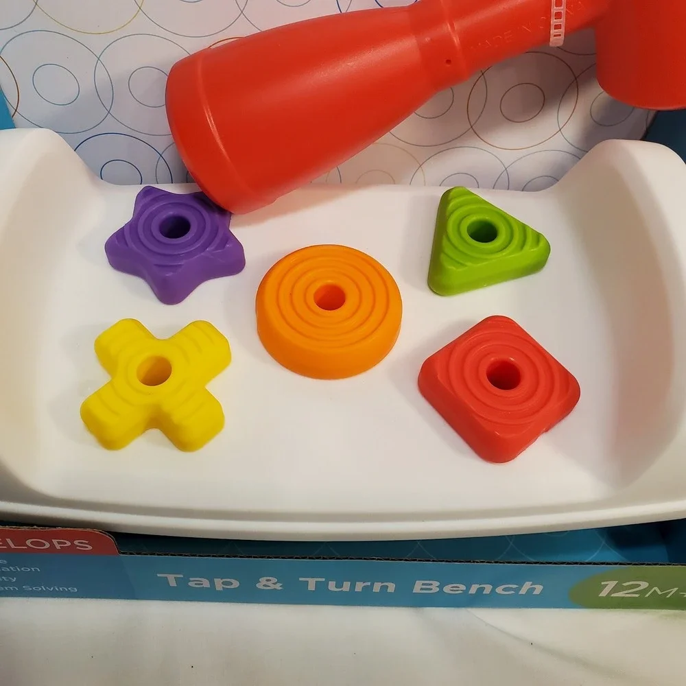 FISHER PRICE Tap and Turn Bench New in Original Packaging. 12M+ Learning Toy